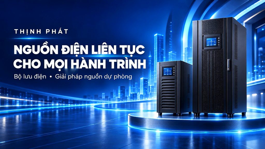 THỊNH PHÁT - Nguồn điện liên tục cho mọi hành trình. Bộ lưu điện